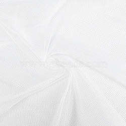 WADORN 1 Sheet Polyester Mesh Fabric, for Handbags, Suitcases, Toys Cloth, White, 59-7/8 inch(1520mm)(DIY-WR0003-72A)