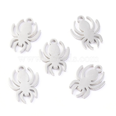 Stainless Steel Color Spider 304 Stainless Steel Charms
