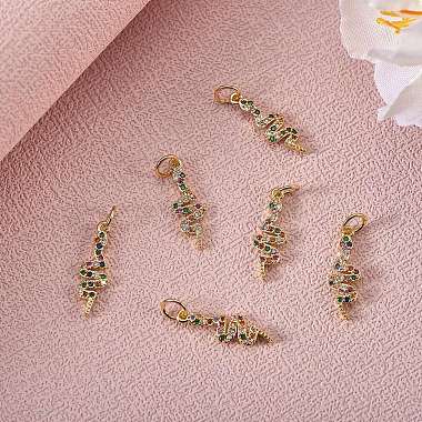 10Pcs Brass Micro Pave Cubic Zirconia Pendants(ZIRC-SZ0002-86)-4