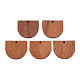 Natural Walnut Wood Pendants(WOOD-N011-010)-1
