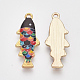 Printed Alloy Pendants(PALLOY-T072-031LG)-2