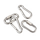 6Pcs 2 Style 304 Stainless Steel Rock Climbing Carabiners(STAS-TA0001-33P)-2