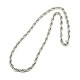 Fashionable 304 Stainless Steel Rope Chain Necklaces(STAS-A028-N056P)-1