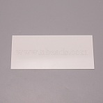 G10 Fiber Mill Paper, Shank Accessories Materials, White, 180x80x1mm(AJEW-WH0029-70A)