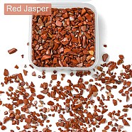 50G Natural Red Jasper Chip Beads, No Hole/Undrilled, 2~12x2~10x1~3mm(G-YW0001-65)