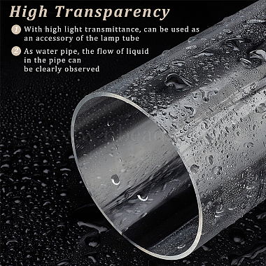 Round Transparent Acrylic Tube(AJEW-WH0324-76F)-4