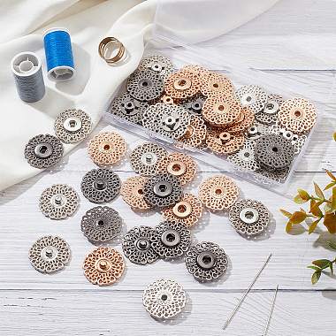 24Pcs 3 Colors Alloy & Brass Snap Buttons(FIND-NB0003-69)-4