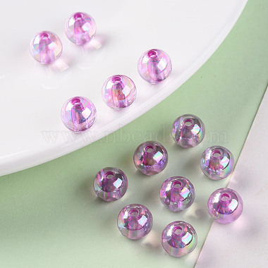 Perles en acrylique transparente(X-MACR-S370-B10mm-740)-6