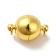 Brass Magnetic Clasps with Loops(MC022-M)-2