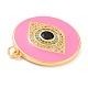 Real 18K Gold Plated Brass Micro Pave Cubic Zirconia Pendants(ZIRC-L100-084G-04)-3