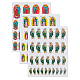 9 Sheets 3 Style Nail Art Stickers(MRMJ-HY0002-29)-1