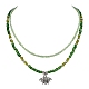 комплект ожерелья с подвеской в форме пчелы(NJEW-SW00006-04)-1