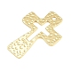 Textured Brass Connector Charm(KK-CBA95AE-02C-G)-2