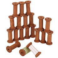 Wood Thread Bobbins, for Embroidery and Sewing Machines, Camel, 2.85x6cm(TOOL-WH0125-106C-02)