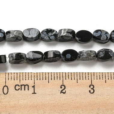 Natural Snowflake Obsidian Beads Strands(G-M420-H11-03)-5