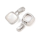 Brass Micro Pave Cubic Zirconia Pendants(KK-C248-03P)-2