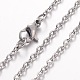 304 Stainless Steel Necklace(MAK-G004-02P)-2