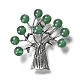 Resin Imitation Agate Tree Brooches(JEWB-M033-01AS-02)-1