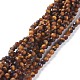 Natural Yellow Tiger Eye Beads Strands(X-G-A026-A15-3mm)-1