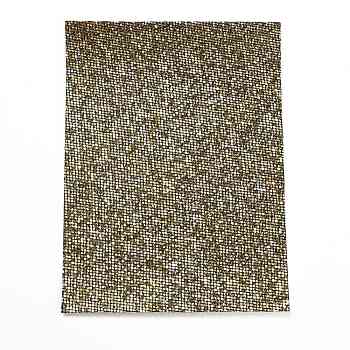 Glitter PU Leather Fabric, for Bowknots Earrings Shoes Purses Handbags DIY Making Fabric Sewing, Dark Olive Green, 20x15x0.06cm