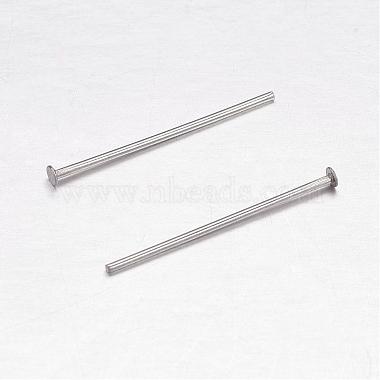 304 Stainless Steel Flat Head Pins(STAS-H358-03C)-2