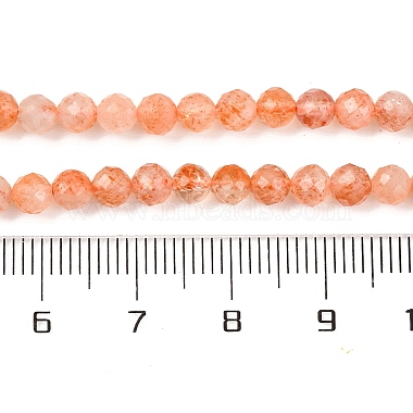 Natural Sunstone Beads Strands(G-F770-C01-04)-5