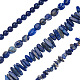 Kissitty 4 Strands 4 Style Natural Lapis Lazuli Beads Strands(G-KS0001-12)-1