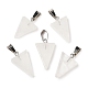 Natural Quartz Crystal Pendants(G-B127-04P-10)-2