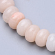 Natural Pink Aventurine Beaded Stretch Bracelets(BJEW-S127-14)-2