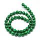 Synthetic Malachite Beads Strands(G-T053-8mm-05)-2