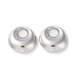 Non-Tarnish 304 Stainless Steel Pendants, Round Ring Charm, Stainless Steel Color, 20x6.5mm, Inner Diameter: 7mm(STAS-L022-145P-01)