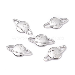 Zinc Alloy Cabochon Enamel Settings, Star, Platinum, 10x20x2mm, about 100pcs/bag(PALLOY-WH0036-26P)