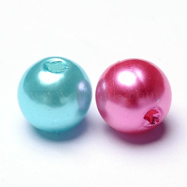Perles acryliques colorées(PACR-8D-M)-2