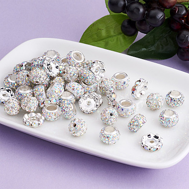Cheriswelry 100pcs 4 styles pavé de perles de boule disco(RB-CW0001-01)-4
