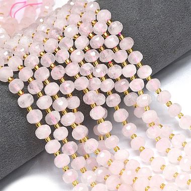 Natural Rose Quartz Beads Strands(G-K389-E34-01)-2