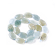 Natural Aquamarine Beads Strands(G-F645-08)-1