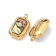 304 Stainless Steel Shell Pendants(STAS-F345-01C-G)-2