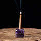 Natural Amethyst Incense Burners(INBU-PW0001-17P)-1