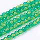 Spray Painted Crackle Glass Beads Strands(CCG-Q002-4mm-07)-2