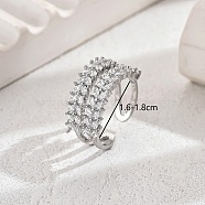 Luxury European American Double-layer Wheat Ear Open Ring for Women.(XP0316-2)