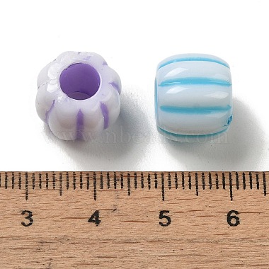 perles européennes opaques acrylique(OACR-E039-13)-3
