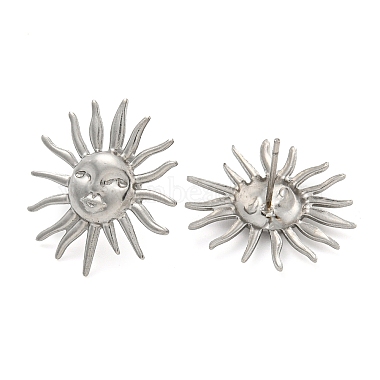 Non-Tarnish 304 Stainless Steel Ear Studs(EJEW-P291-08P)-2