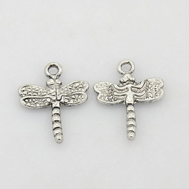 Antique Silver Dragonfly Alloy Charms