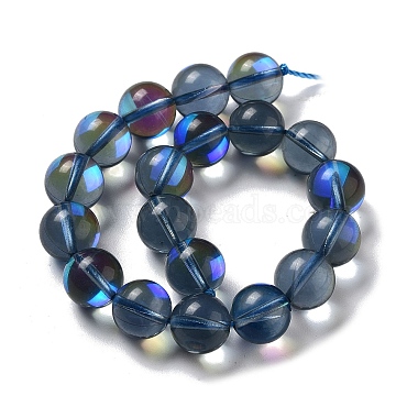 Synthetic Moonstone Beads Strands(G-P528-J03-23)-2