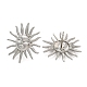 Non-Tarnish 304 Stainless Steel Ear Studs(EJEW-P291-08P)-2