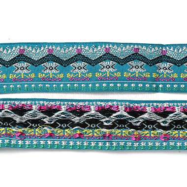 10м полиэфирных лент с вышивкой в этническом стиле(OCOR-XCP0002-17)-3