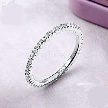 Rhodium Plated 925 Sterling Silver Finger Rings(RJEW-FF0008-008P-16mm)-3