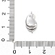 Fermoirs magnétiques en laiton micro-pavé en zircone cubique transparente(KK-C066-03P)-3