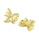 Rack Plating Brass Micro Pave Cubic Zirconia Stud Earrings for Women(EJEW-A038-02G)-2