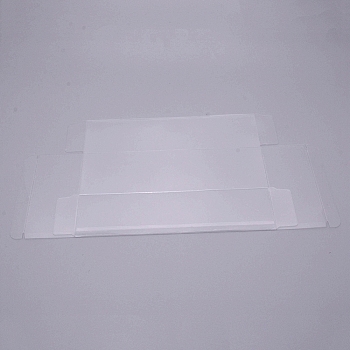 Transparent PVC Box, Candy Treat Gift Box, for Wedding Party Baby Shower Packing Box, Rectangle, Clear, 5.2x11.2x20.2cm